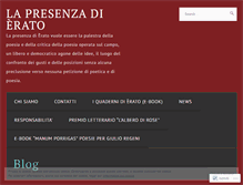 Tablet Screenshot of lapresenzadierato.com